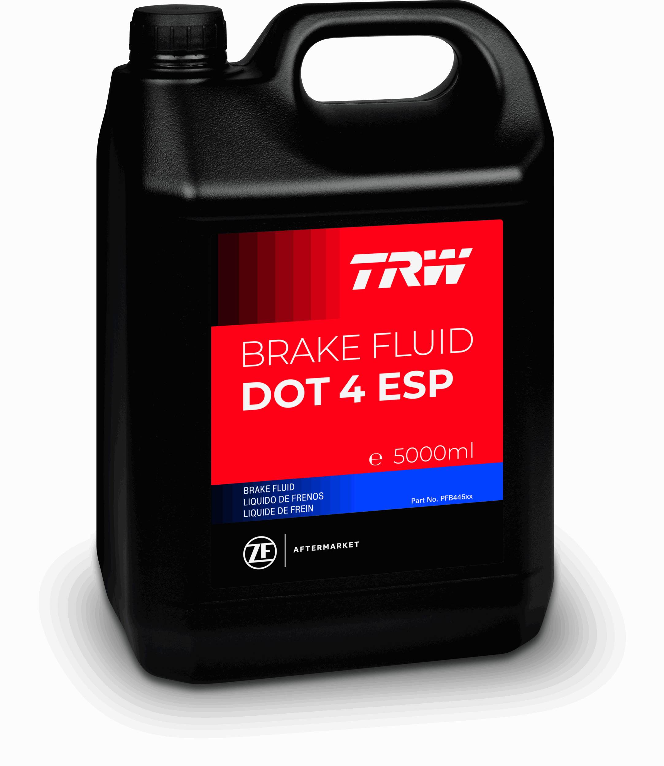 Жидкость тормозная DOT4 ESP (5L) PFB445