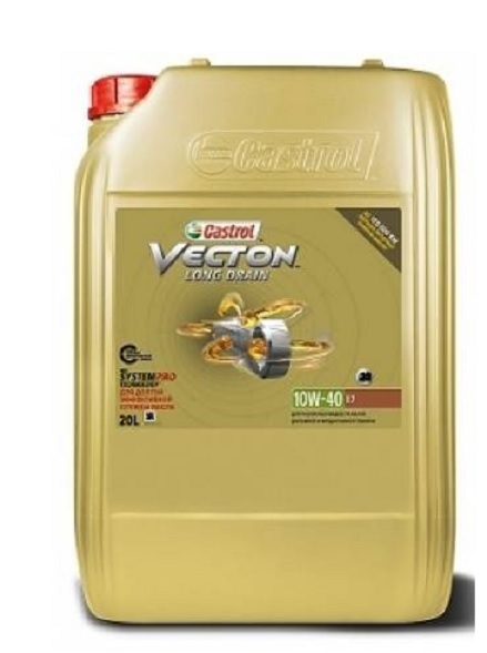 Моторное масло Castrol Vecton Long Drain 10W-40 E7 20л 15B353