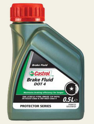 Тормозная жидкость Castrol Brake Fluid DOT 4 0,5л 155BD0