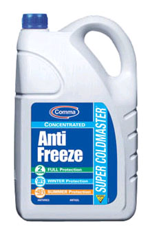 Антифриз синий 5л COMMA концентрат SUPER COLDMASTER CONCENTRATED ANTIFREEZE SCA5L