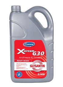 Антифриз красный 5л COMMA XSTREAM G30 READY TO USE COOLANT XSM5L