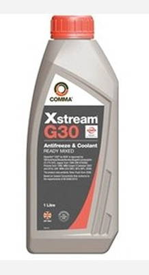 Антифриз красный 1л COMMA XSTREAM G30 READY TO USE COOLANT XSM1L