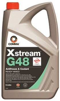 Антифриз синий 5л COMMA XSTREAM G48 READY TO USE COOLANT (VW G11) XSG48M5L