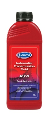 Масло трансмиссионное ATF COMMA 1л ASW AUTO TRANS FLUID для АКПП VW G 055 025, Volvo 1161540, Toyota Type T-IVASW1L