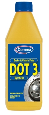 COMMA BF1L DOT 3 Тормозная жидк.(синтет.) 1 л