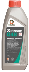 Антифриз синий 1л COMMA концентрат XSTREAM G48 CONCENTRATED ANTIFREEZE XSG1L