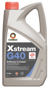 Антифриз красный 2л COMMA концентрат XSTREAM G40 (VW G12++) XSG402L