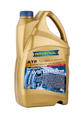 Трансмиссионное масло RAVENOL ATF T-WS Lifetime ( 4л) new 1211106-004-01-999