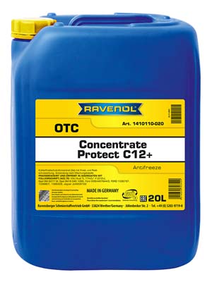 Антифриз концентрат лила RAVENOL OTC Organic Technology Concentrate 20 л.