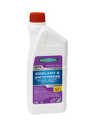 Антифриз готовый к прим. лила RAVENOL OTC Organic Techn.Coolant Premix -40°C 1,5л. 141011215001999