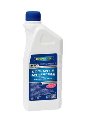 Антифриз концентрат синий RAVENOL HTC Hybrid Techn.Coolant Concent-exclusiv 1,5 л. 141012015001999