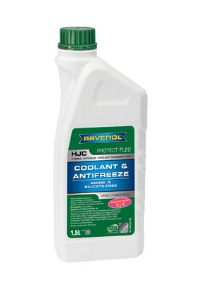 Антифриз концентрат зеленый RAVENOL HJC Hybrid Japanese Coolant Concentrate 1,5 л. 141012215001999