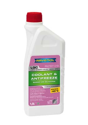 Антифриз готовый к прим. лила RAVENOL LGC Lobrid Glycerin Coolant Premix -40° C13 1,5 л.