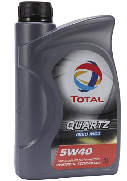 Масло моторное синтетическое TOTAL QUARTZ INEO C3 5W-40 1л (174776) 213789