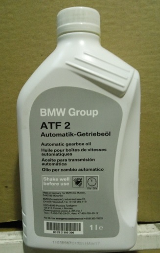 Масло трансмиссионное BMW ATF 2 Automatik- Getriebeoel ( BMW ATF M 1375.4) (1л) 83222305396