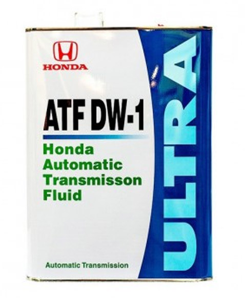 Масло трансмиссионное синтетическое HONDA ATF DW-1 Fluid 4л 0826699964