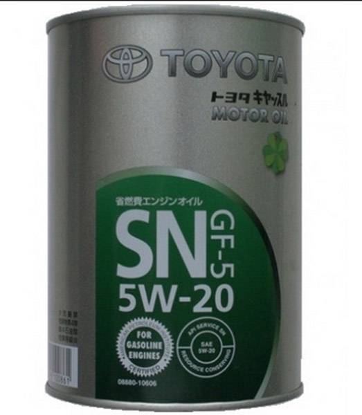Масло моторное полусинтетическое TOYOTA SN 5W-20 1л 08880-10606