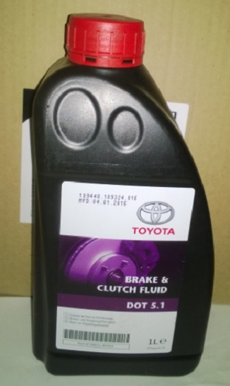 Жидкость тормозная TOYOTA DOT 5.1 Brake & Clutch Fluid 1л 08823-80004