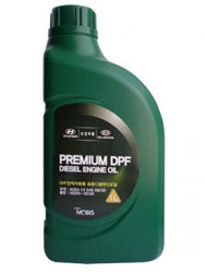 Масло моторное синтетическое HYUNDAIKIA Premium DPF Diesel 5W-30 1л 05200-00120