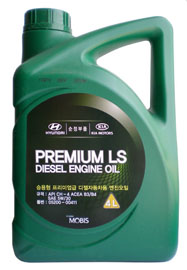 Масло моторное полусинтетическое HYUNDAIKIA Premium LS Diesel 5W-30 4л 05200-00411