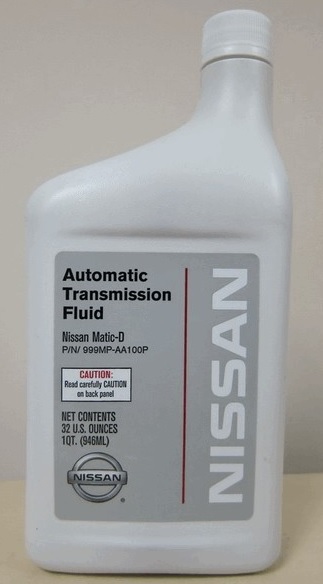 Масло трансмиссионное синтетическое NISSAN ATF Matic Fluid D 0,946л 999MP-AA100P