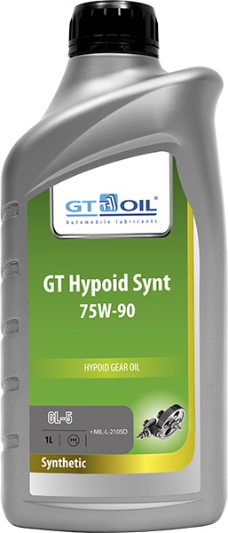 Масло трансмиссионное синт GT Hypoid Synt 75W-90, 1л 8809059407868