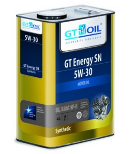 Масло моторное синт. GT Energy SN 5W-30, 4л 8809059407257