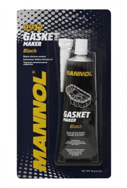 9912 Черный силиконовый герметик (от-40 С до +230 Gasket Maker Black (85гр.) 2408