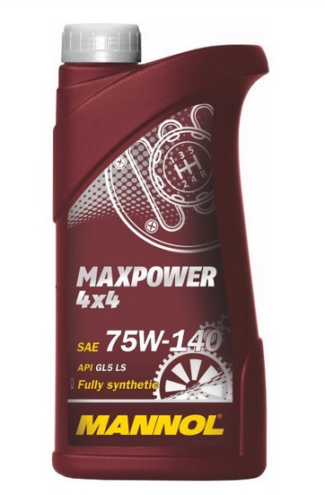 Масло трансмиссионное MAXPOWER 4*4 75W-140 GL-5 LS (1л.) 1236