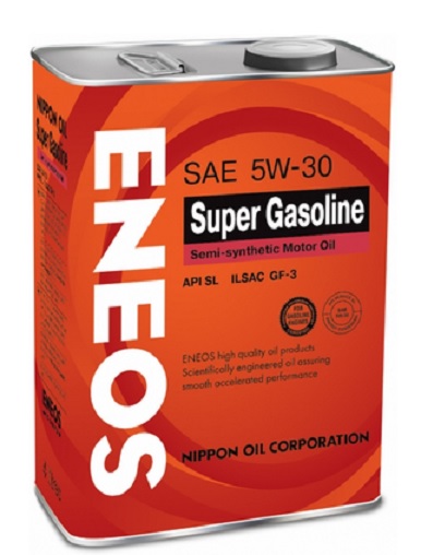 Масло моторное ENEOS SUPER GASOLINE SL 5W-30 4л oil1361