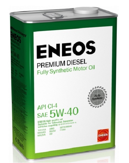Масло моторное ENEOS Premium Diesel CI-4 5W-40 4л (oil1338) 8809478943077