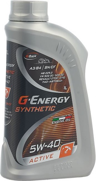 Масло G-Energy Synthetic Active 5W40 1л 253142409