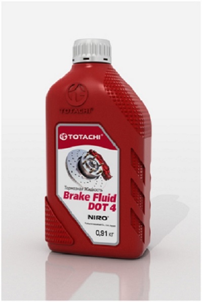 Жидкость тормозная TOTACHI NIRO Brake Fluid DOT-4 0.91кг (4589904928734) 90201