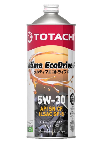 Масло моторное TOTACHI HYPER Ecodrive Fully Synthetic SPGF-6A 5W-30 1л (E0301) 12201