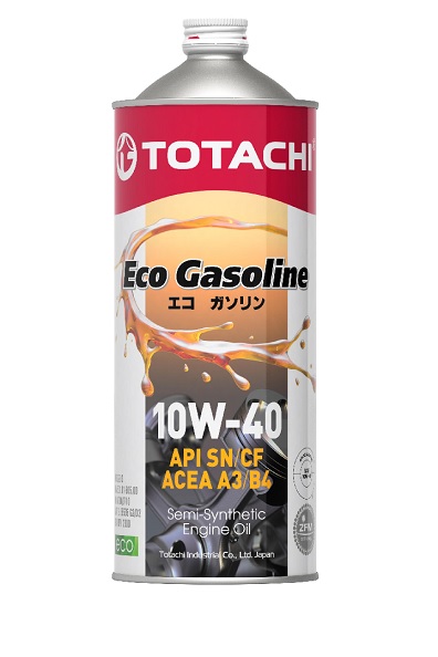 Масло моторное TOTACHI Eco Gasoline Semi-Synthetic SNCF 10W-40 1л (4589904934902) 10901