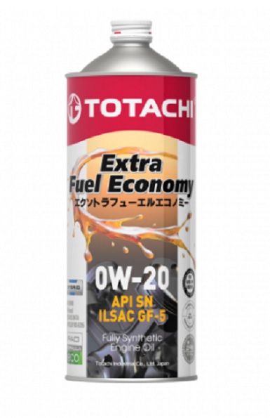 Масло моторное TOTACHI Extra Fuel Fully Synthetic SN 0W-20 1л (4562374690615) 11401